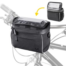 Wozinsky Handlebar Bag Bike Shoulder Bag Black (WBHBB-01)