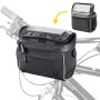 Wozinsky Handlebar Bag Bike Shoulder Bag Black (WBHBB-01)