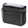 Wozinsky Handlebar Bag Bike Shoulder Bag Black (WBHBB-01)