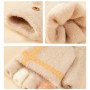 Women's/children's winter telephone gloves - pink