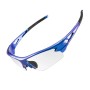 Rockbros 10069 UV400 Cycling Glasses - Blue