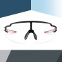 Rockbros 10173 Photochromic UV400 Cycling Glasses - Black and Red