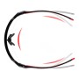 Rockbros 10173 Photochromic UV400 Cycling Glasses - Black and Red