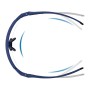Rockbros 10174 UV400 Cycling Glasses - Blue