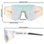 Rockbros SP291 photochromic UV400 cycling glasses - white