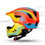 Rockbros TT-32SOYB-S Children&amp;amp;#39;s Bike Helmet with Detachable Chin Size S - Yellow-Orange