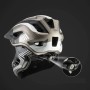 Rockbros TT-32SBTG-M children&amp;amp;#39;s bicycle helmet with removable chinbar, size M - gray
