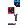 Rockbros TT-32SOBL-M children&amp;amp;#39;s bicycle helmet with removable chinbar, size M - black and orange