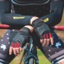 Rockbros S169BR XL cycling gloves with gel inserts - black and red