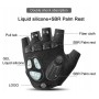 Rockbros S169BGR XXL cycling gloves with gel inserts - gray