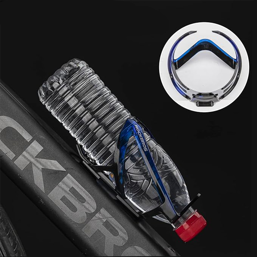 Rockbros FK338 Bike Bottle Holder - Black and Blue