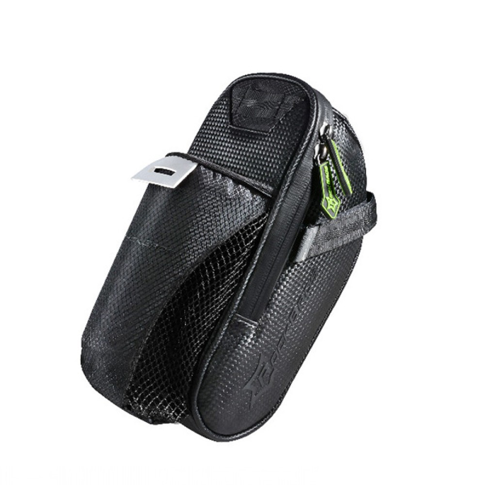 Rockbros C7-1 waterproof bicycle bag with saddle mounting 1.5l - black