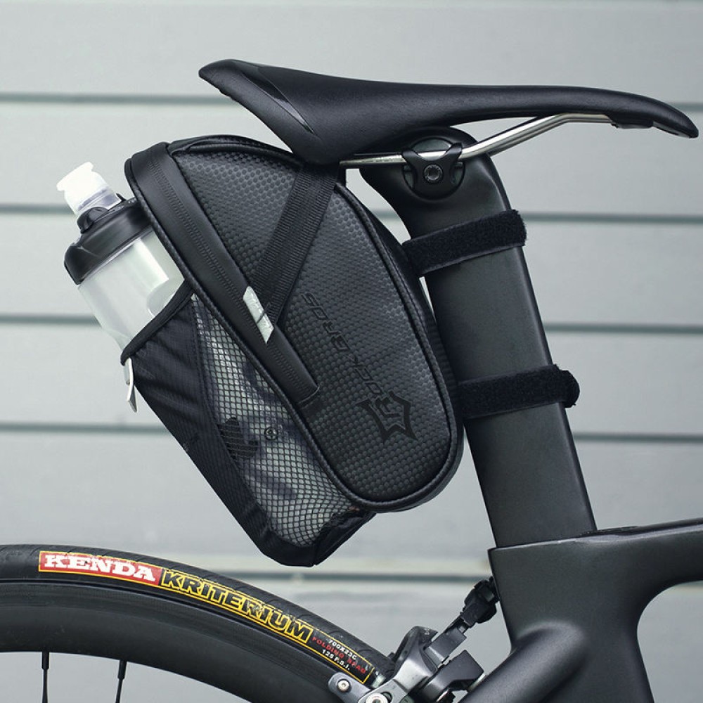 Rockbros C7-1 waterproof bicycle bag with saddle mounting 1.5l - black