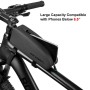 Rockbros AS-019-1 bicycle frame bag waterproof 1.6 l - black