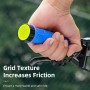 Rockbros 40720007003 bicycle grips with reflector - blue
