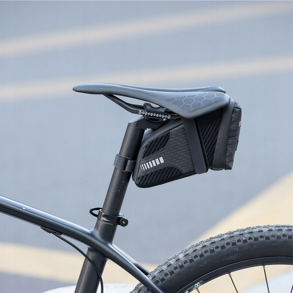 Rockbros C29-BK waterproof bicycle bag under the saddle - black