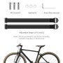 Rockbros 33210010001 front bicycle shelf for bicycle fork - black