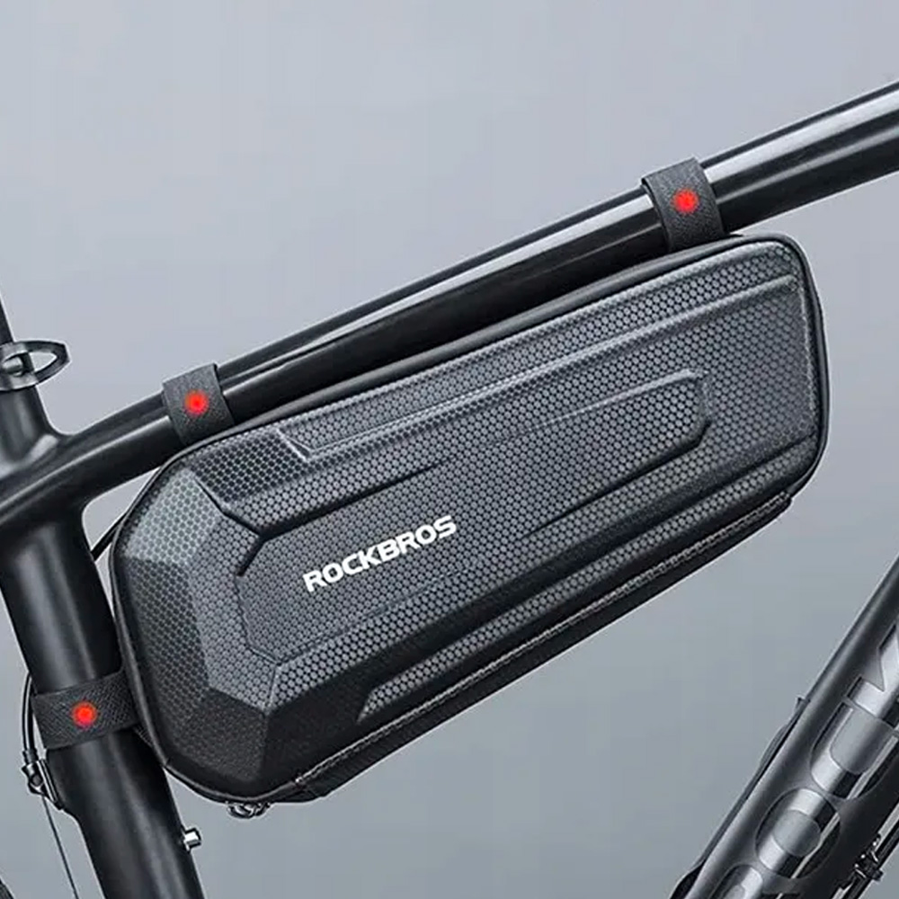 Rockbros B67 waterproof frame bike bag - black