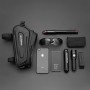 Rockbros B68-1 frame-mounted bicycle bag with phone pocket, 1.7l, black
