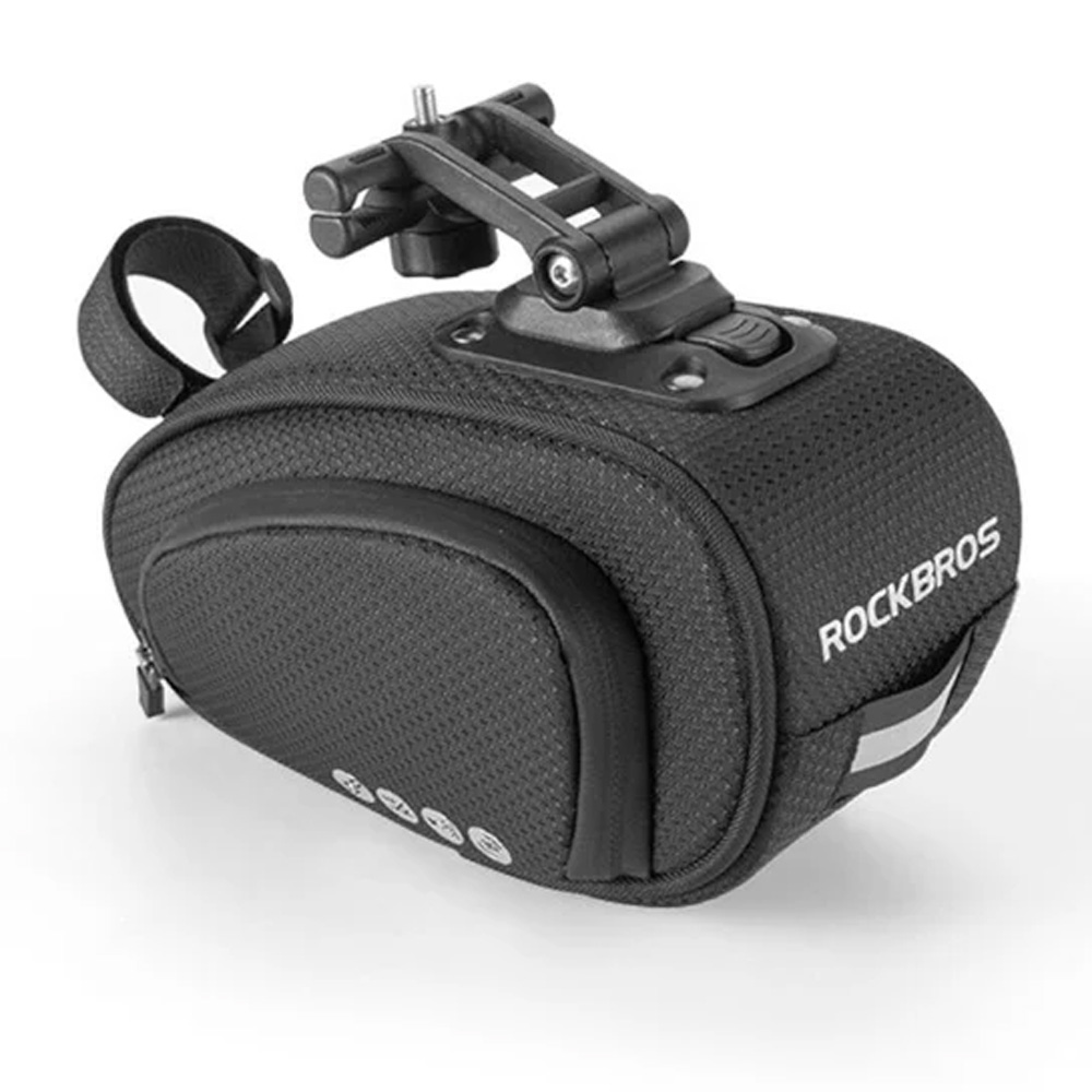 Rockbros C40 bicycle bag under the saddle - black