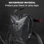 Rockbros 30140022001 waterproof bicycle bag for trunk - black