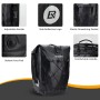 Rockbros 30140022001 waterproof bicycle bag for trunk - black