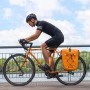 Rockbros 30140022003 waterproof bicycle bag for trunk - orange