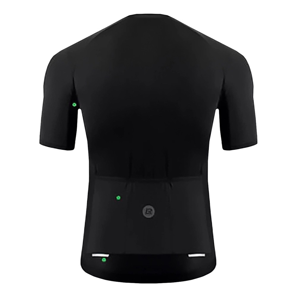 Rockbros 15120002005 Cycling Jersey with Short Sleeves XXL - Black