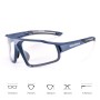 Rockbros SP216BL photochromic UV400 cycling glasses - blue