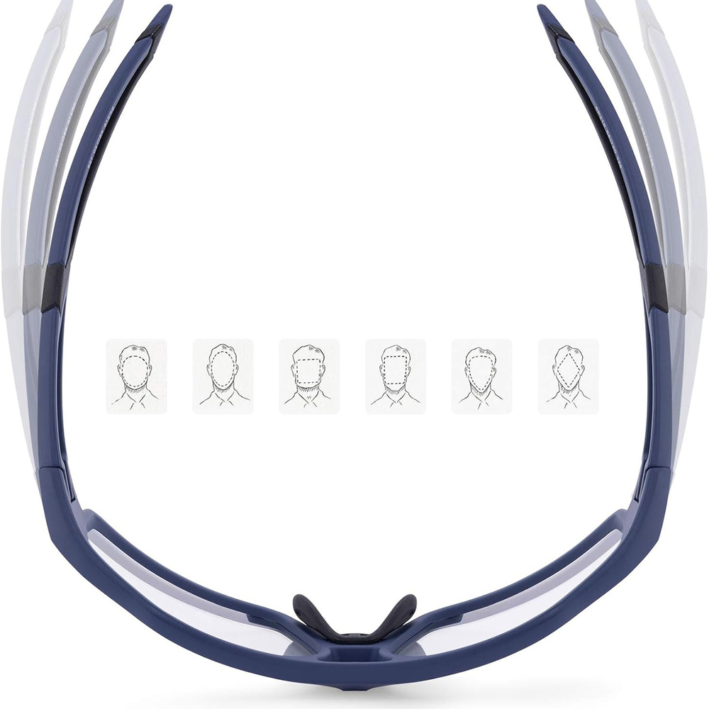 Rockbros SP216BL photochromic UV400 cycling glasses - blue