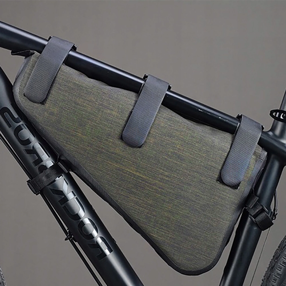 Rockbros AS-017 bicycle frame bag 5 l - dark green