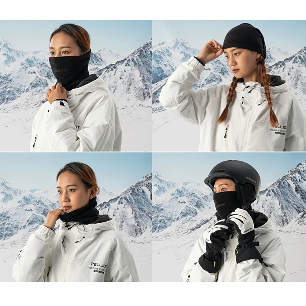 Qunature Oli Ski Neck Warmer Size L - Black