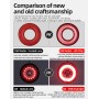 Rockbros Q5 Rear Bike Light with Intelligent Stop System - Black