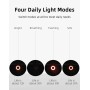 Rockbros Q3 Rear Bike Light with Smart Stop System - Black