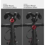 Rockbros Q3 Rear Bike Light with Smart Stop System - Black