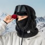 Qunature Arctic Velvet Ski Balaclava Size L - Black