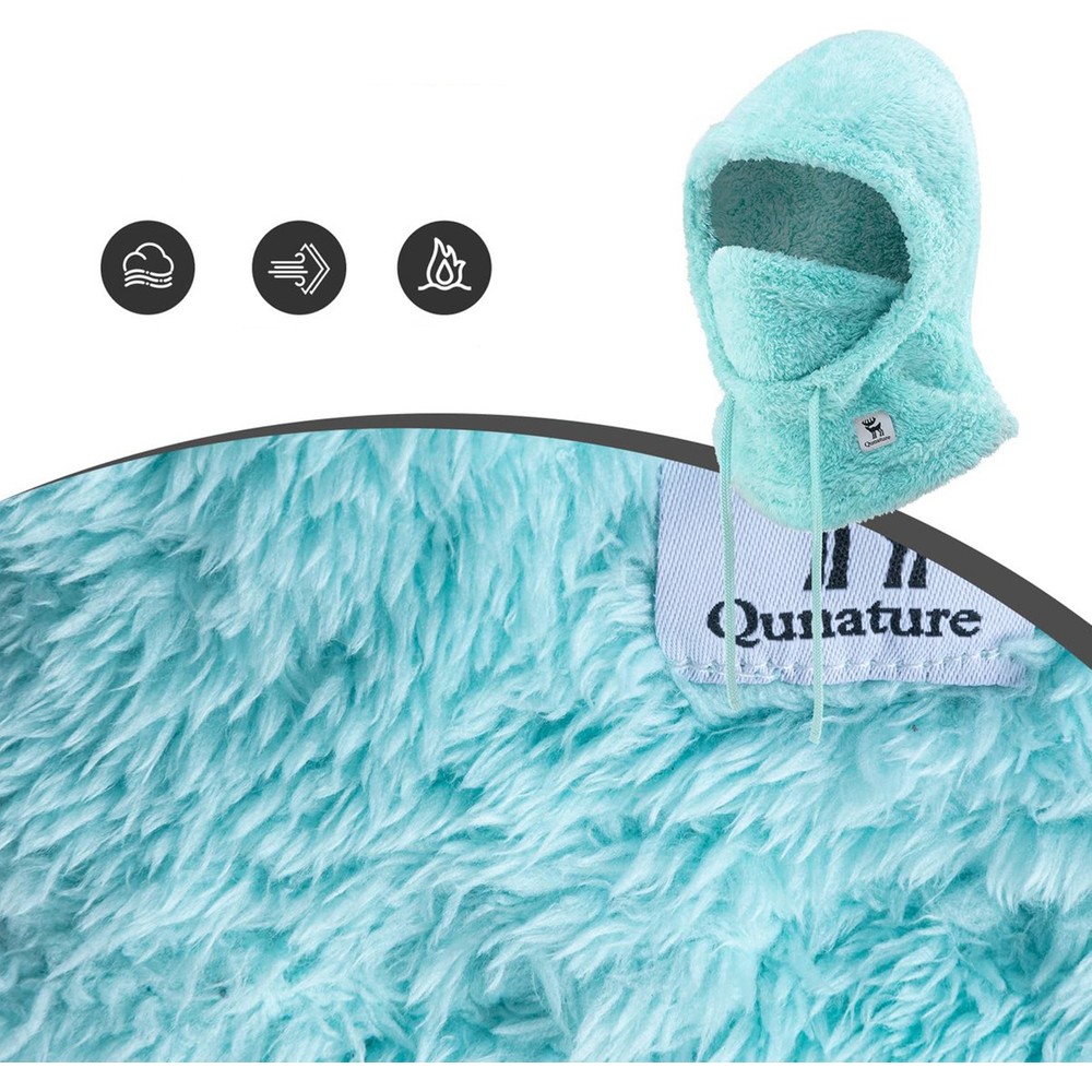 Qunature Arctic Velvet Ski Balaclava Size M - Mint