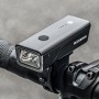 Rockbros 24510003001 Front Bike Light 260 lm + USB-C - USB-A Cable - Black