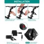 Rockbros WD795 foldable bicycle lock - black