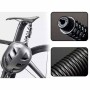 Rockbros T609 bicycle lock with 1.5 m combination - black