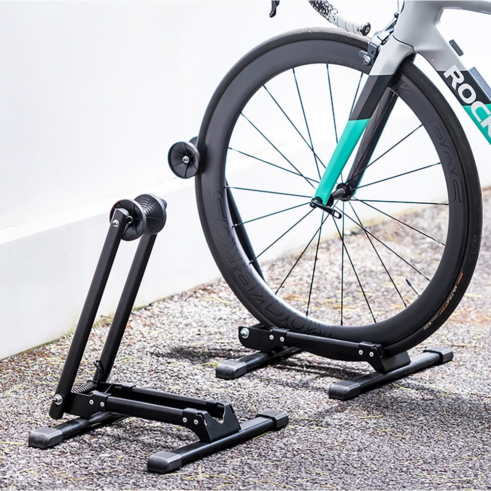 Rockbros 27210001001 Folding Bicycle Stand - Black
