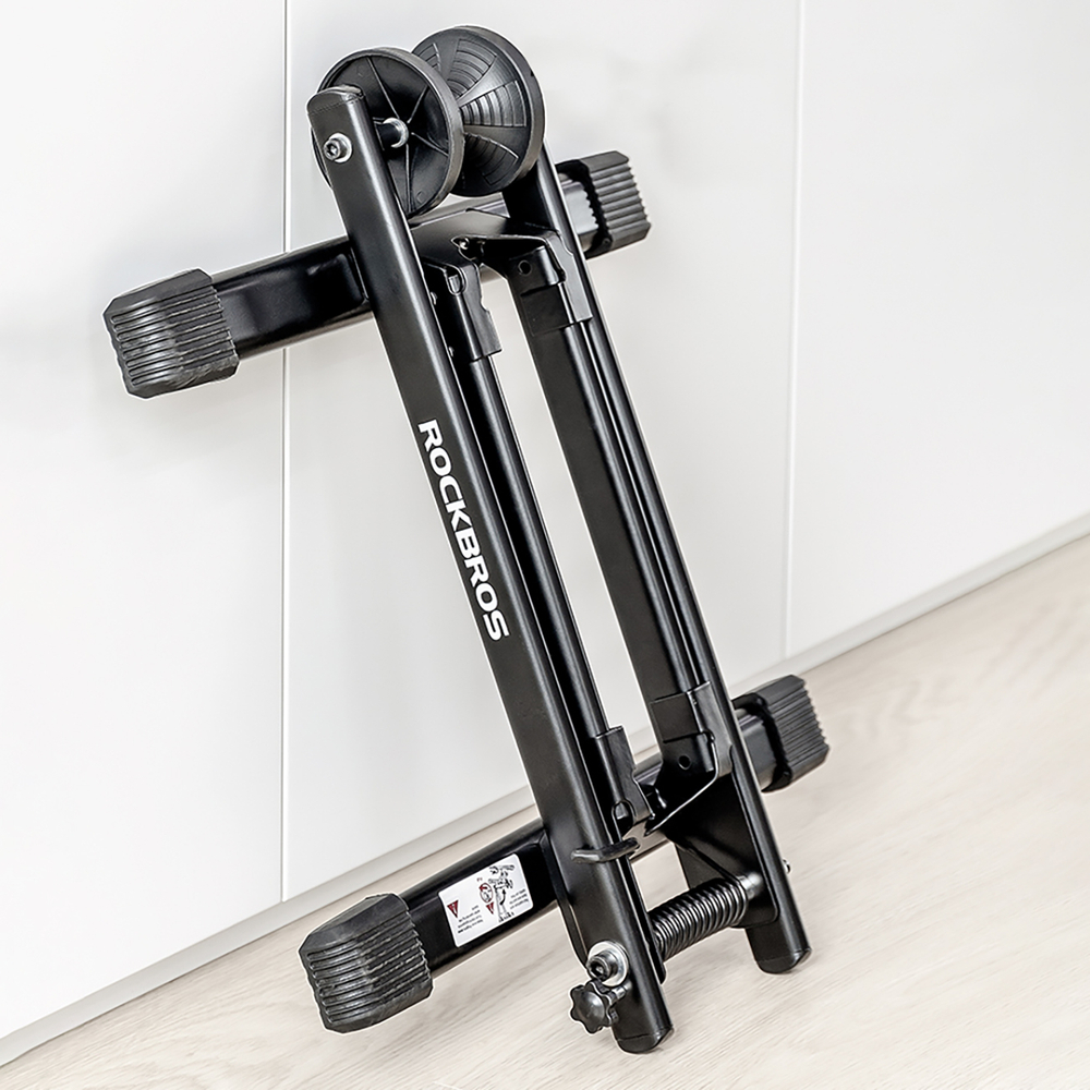 Rockbros 27210001001 Folding Bicycle Stand - Black