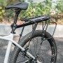 Rockbros 33210004001 bicycle rack with shelf - black