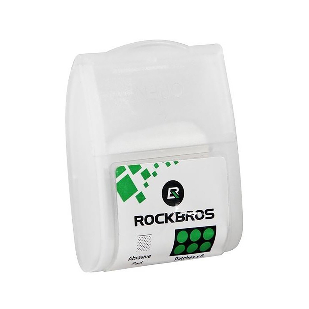 Rockbros GJ2001 repair kit for bicycle inner tubes - translucent