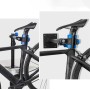 Rockbros MP-01 tabletop service stand for bicycles with knobs - black