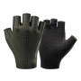 Rockbros Breathable Short Finger Cycling Gloves, Size: S - Green