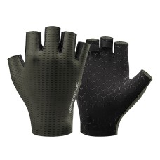 Rockbros Breathable Short Finger Cycling Gloves Size: XL - Green