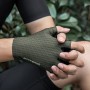 Rockbros Breathable Short Finger Cycling Gloves Size: XL - Green