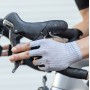 Rockbros Breathable Short Finger Cycling Gloves, Size: S - Gray
