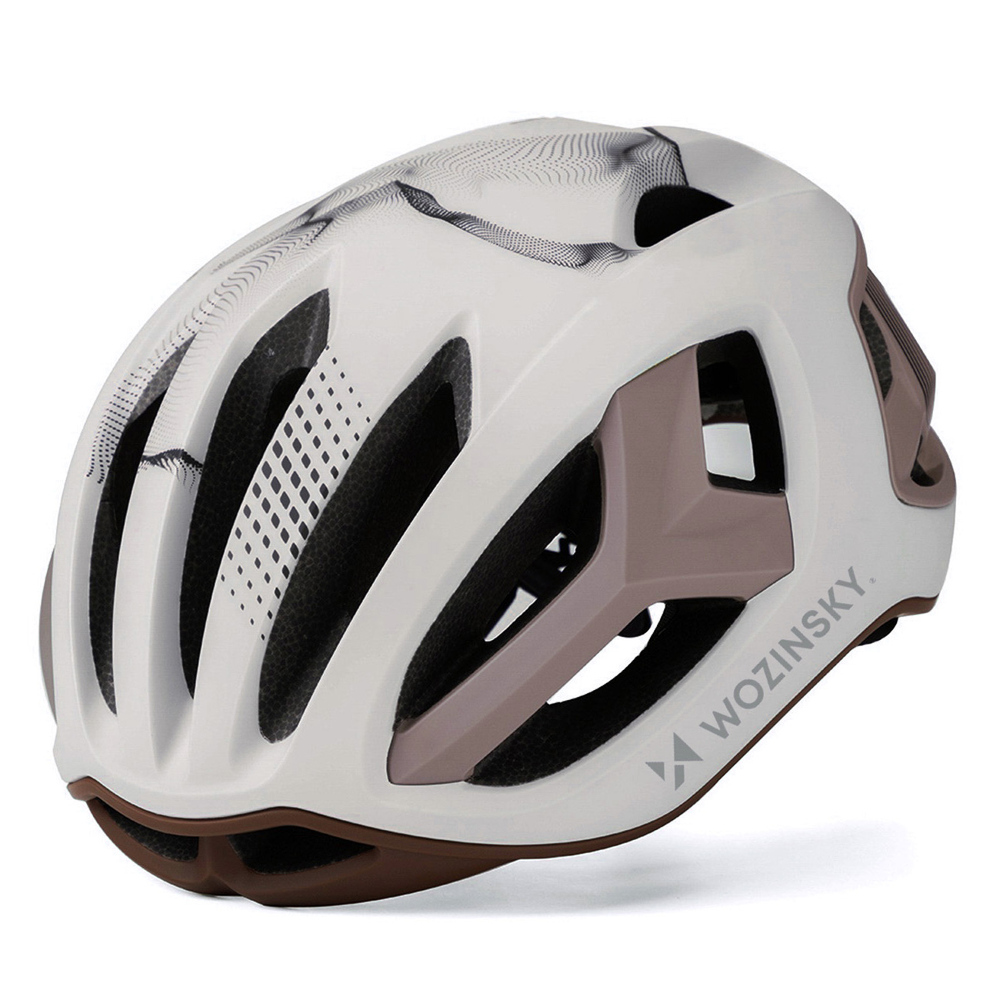 Wozinsky Ultralight Road Bike Helmet 54-58 cm - Taupe